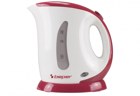 Ceainice si infuzoare - Fierbător electric BEPER BB.050, 1100 W, 1 litru, plastic
