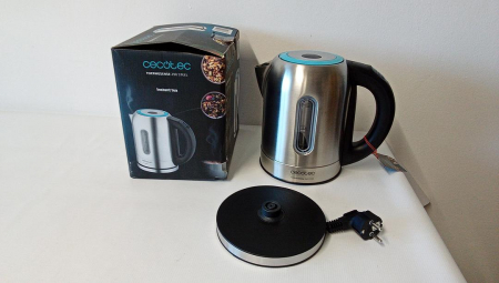 Fierbător electric Cecotec ThermoSence 290, 1.7 L, 2200 W [2]
