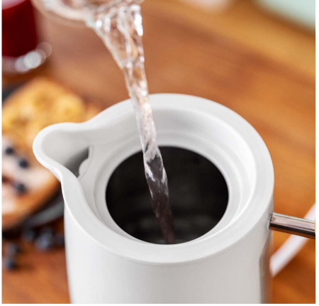 Fierbător electric Cecotec ThermoSense 400 White Woody, Capacitate 1.7 L, Putere 3000 W [6]