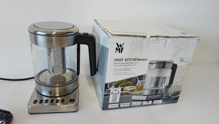 Fierbator electric cu infuzor WMF 0413180012, ceainic cu control al temperaturii, 1 L, 1900 W [1]