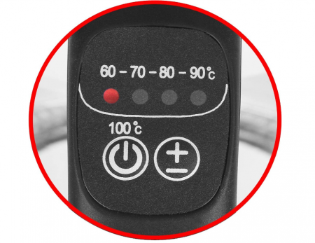 Fierbator electric de sticlă Emerio WK-119255, fără BPA, 1.7 L, 2200 W [2]