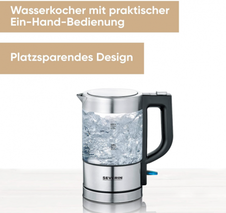 Fierbător electric din sticlă SEVERIN, WK 3472 [1]