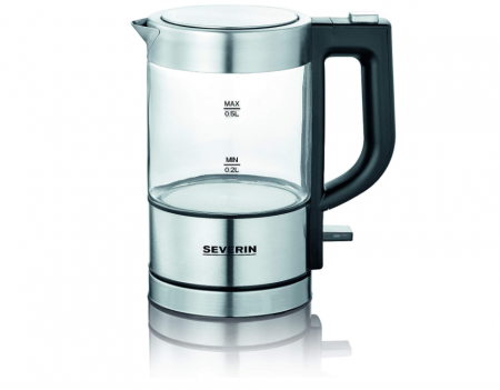 Bucatarie & Servire - Fierbător electric din sticlă SEVERIN, WK 3472
