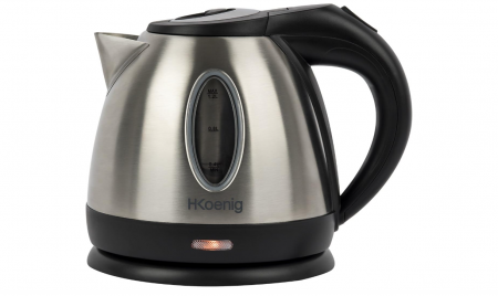 Preparat bauturi - Fierbator electric H.Koenig B012, 1.2L, 1630W, otel inoxidabil