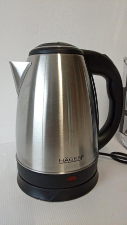 Fierbător electric Hagen, 1.8L, oțel inoxidabil, fără fir, HA5525-SIL [3]