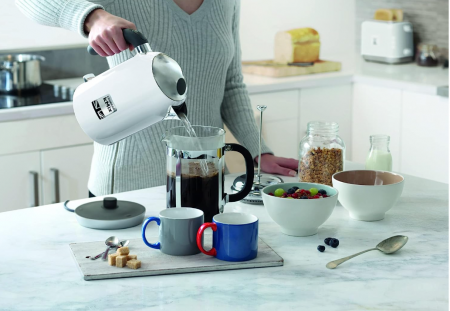 Fierbător electric Kenwood kMix, 1L, 2200W, Alb [7]