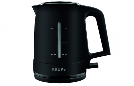 Fierbator electric Krups BW2448 Pro Aroma, 1.6L, 2.400 W, Filtru anticalcar, Negru [0]