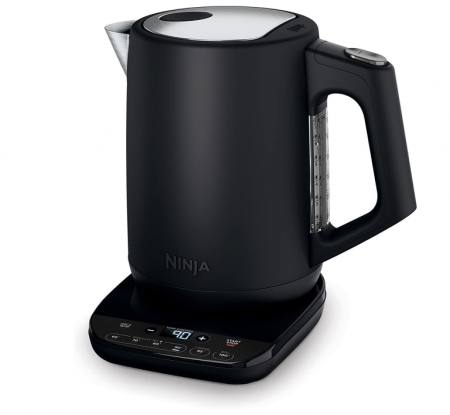 Fierbător electric Ninja Perfect Temperature, 1.7 L, 3000W, negru mat, KT200EU [0]