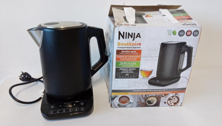 Fierbător electric Ninja Perfect Temperature, 1.7 L, 3000W, negru mat, KT200EU [4]