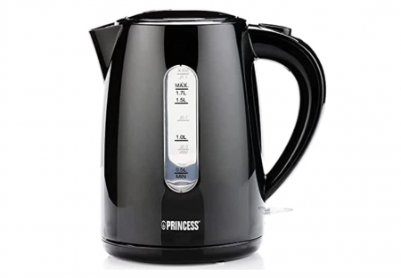 Bucatarie & Servire - Fierbător electric Princess 236017, 1.7 litri, 2200 Watt, Negru