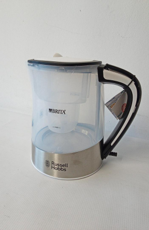 Fierbător electric Russell Hobbs 22851 Brita, 1L, 3000W, transparent [7]