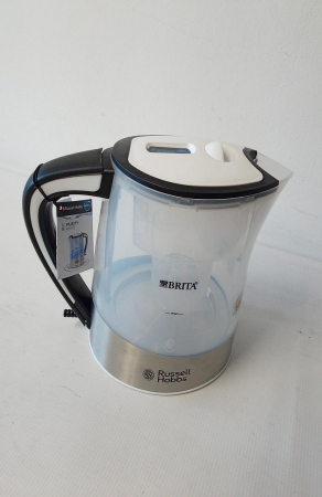 Fierbător electric Russell Hobbs 22851 Brita, 1L, 3000W, transparent [5]