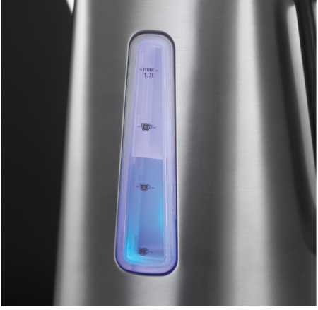 Fierbător electric Russell Hobbs din oțel inoxidabil, gri, 1.7 L, 2400 W, 23211-70 [4]