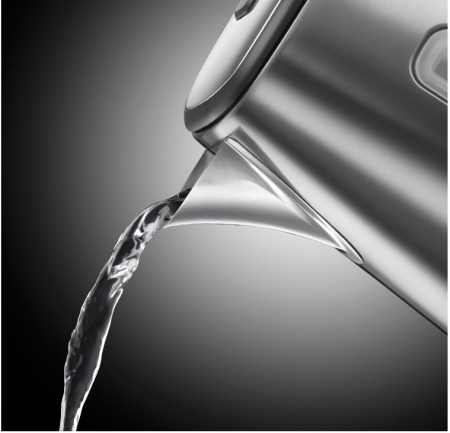 Fierbător electric Russell Hobbs din oțel inoxidabil, gri, 1.7 L, 2400 W, 23211-70 [5]