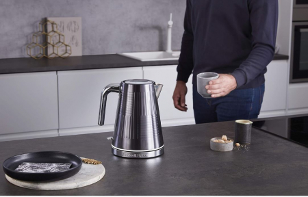 Fierbator electric Russell Hobbs Geo 25240-70, 1.7 L, 2400 W, otel inoxidabil [9]