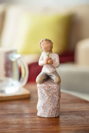 Figura sculptată pictată manual, Willow Tree [3]