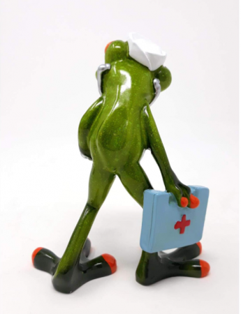 Figurină decorativă Formano Doctor Broască, Înălțime 13.5 cm [2]