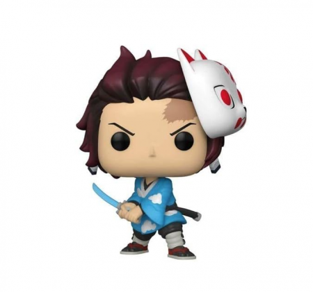 Figurina Demon Slayer PVC Tanjiro Kamado cu mască Funko Pop #867 [2]