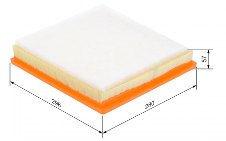 Filtru de aer auto Bosch S0103 [1]