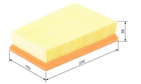 Filtru de aer auto Bosch S0126 [1]