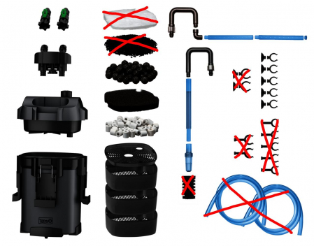 Filtru extern pentru acvariu TETRA EX 700 Plus, 200L, negru [3]