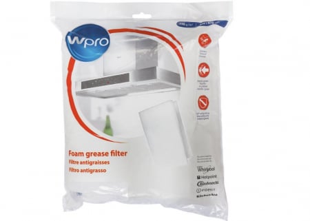 Aragaze si cuptoare cu microunde - Filtru grasime hota universal, 97 x 47 cm, 150g/m², WPRO 484000008523