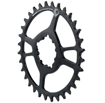 Foaie angrenaj bicicleta SRAM X-Sync 2, unisex, cu montare directă din oțel, 3 mm, offset Boost Eagle, negru, 34t [2]