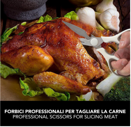 Foarfeca de Bucătărie Multifuncționala IPEA din Oțel, Echipată cu Deschizător de Sticle [5]