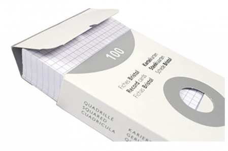 Foi pentru notite Exacompta 13208E, Pachet de 100, Dimensiune A5, Alb [4]