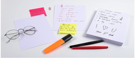 Foi pentru notite Exacompta 13208E, Pachet de 100, Dimensiune A5, Alb [5]