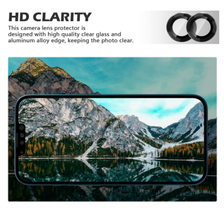 Folie camera Imluckies pentru iPhone 13/13 mini [4]