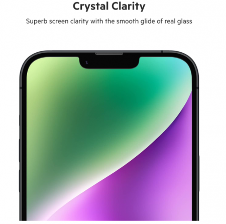 Folie de protectie ecran Belkin pentru iPhone 14 Plus, iPhone 13 Pro Max, duritate 9H [3]