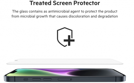 Folie de protectie ecran Belkin pentru iPhone 14 Plus, iPhone 13 Pro Max, duritate 9H [4]