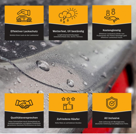 Folie de protectie vopsea Lackschutzshop pentru VW T6.1 din 2019, autoadeziva transparenta [7]