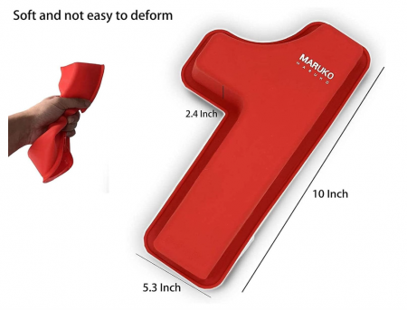 Forma din silicon cu numarul 1 pentru tort/prajituri, rosu [3]