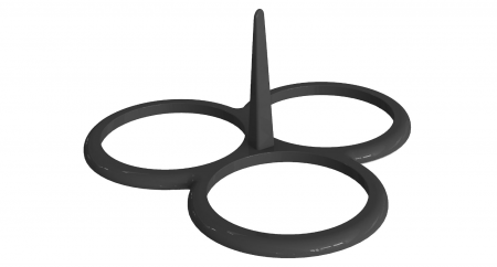 Bucatarie & Servire - Forma din silicon pentru clatite Patisse 19232, 3 cercuri x Ø10cm