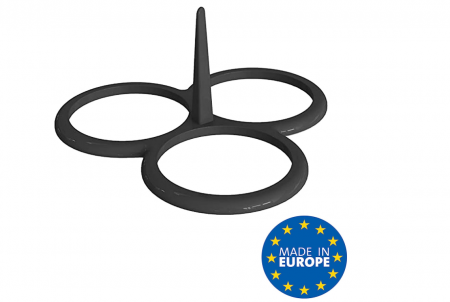 Forma din silicon pentru clatite Patisse 19232, 3 cercuri x Ø10cm [2]