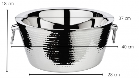 Frapiera Sampanie/Vin EDZARD Ontario, diametru 37 cm [5]