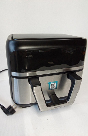 Friteuza cu aer cald Cecotec Cecofry Dual 9000 Air Fryer, 2850W, 9L, control tactil, 6 programe [2]