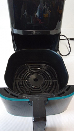 Friteuză cu aer cald Cecotec Cecofry Full InoxBlack 5500 Pro cu accesorii, digitală, 1700 W, oțel inoxidabil, fără ulei PerfectCook [2]