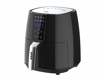 Produse RESIGILATE Zass, Sero si Trisa - Airfryer Friteuza cu aer cald Zass ZAF 03, 3.8 Litri
