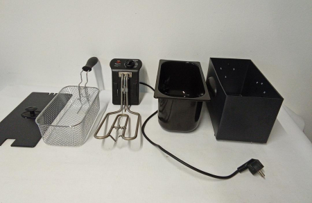 Friteuza cu ulei Bestron AF357B, 2000W, 3.5L, negru [3]