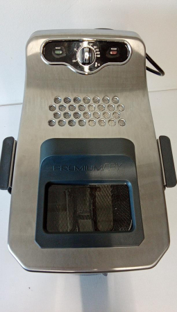 Friteuză De'Longhi PremiumFry F44532.CZ, capacitate 1,5 kg, Easy Clean System, 3200 wați, argintiu [2]