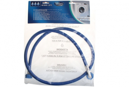 Accesorii si piese masini spalat rufe si uscatoare - Furtun alimentare apa masina de spalat, drept/unghi, WHIRLPOOL 484000001132, 1.5 m