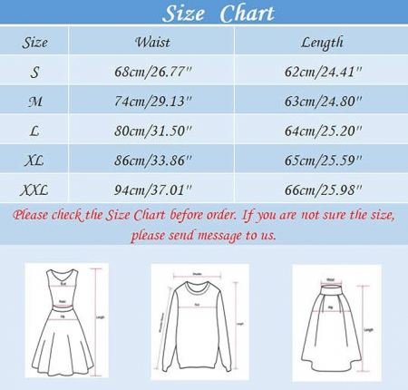 Fusta midi pentru femei, stil retro, casual, model floral, XXL [1]