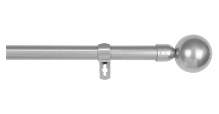 Perdele si draperii - Galerie pentru draperie Mercury Textil, Gri, 70-120cm