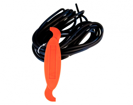 Utilaje si materiale de constructii - Garnitura cheder fixare plasa insecte Windhager, Ø5mm x 5m, negru, 03626