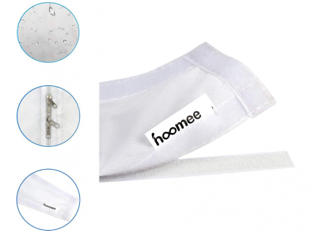 Garnitură universală pentru ferestre HOOMEE de 600 cm pentru aer condiționat portabil și uscător de rufe [4]