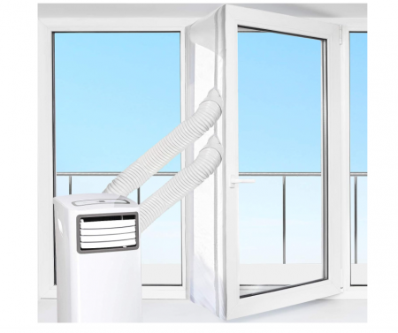 Garnitură universală pentru ferestre HOOMEE de 600 cm pentru aer condiționat portabil și uscător de rufe [0]