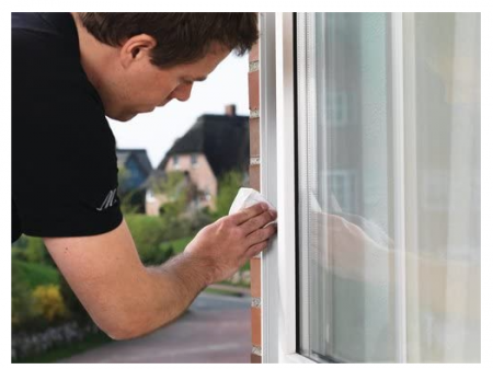 Garnituri de etanșare Tesa pentru izolarea ferestrelor și ușilor, maro, 6m x 9mm x 7.5mm [1]